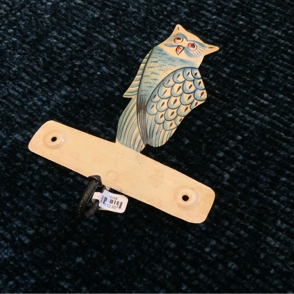 Painted Metal Animal Wall Hooks